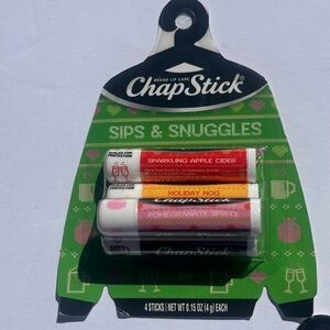 Chapstick Sips & Snuggles Lip Balm 4 pack